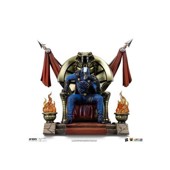 Cobra Commander G.I Joe Deluxe Art Scale 1/10-HASBR122225-10