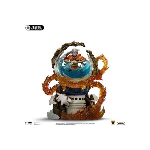 Aang Avatar: The Last Airbender Deluxe Art Scale 1/10-NICKEL113624-10