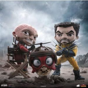 Deadpool and Wolverine set Unmasked Deadpool and Wolverine MiniCo-MARCAS104324-MC