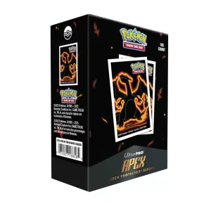 UP - Neon Kanto 105ct APEX Deck Protector Sleeves Charizard for Pokémon-16656