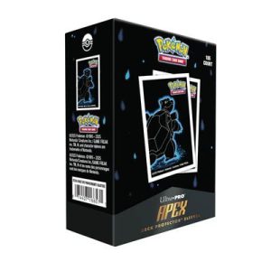 UP - Neon Kanto 105ct APEX Deck Protector Sleeves Blastoise for Pokémon-16657