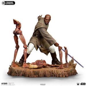 Mace Windu Star Wars Art Scale 1/10-LUCSWR123225-10
