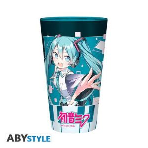 HATSUNE MIKU - Large Glass - 400ml - Musical City - box-ABYVER291