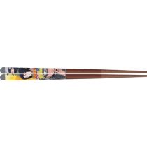 Team 7 Lacquered Chopsticks 21cm Brown - Naruto-SKATER-NR-69049