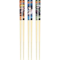 Team 7 3 pairs Bamboo Chopsticks set - Naruto-SKATER-NR-69572