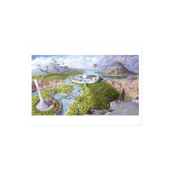 The Elder Scrolls IV: Oblivion Imperial City Art Print-B-ELD15