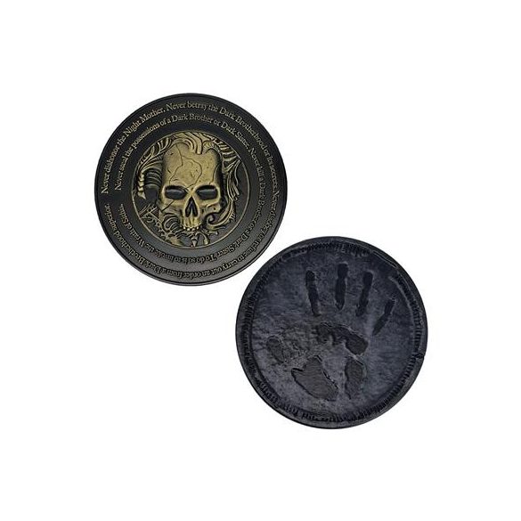The Elder Scrolls IV: Oblivion Dark Brotherhood Medallion-B-ELD19