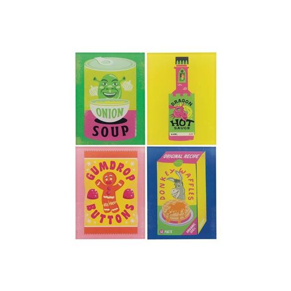 Shrek Set of Four Magnets-UV-SHK04