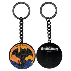 How to Train Your Dragon Night Fury Keyring-UV-HTD05