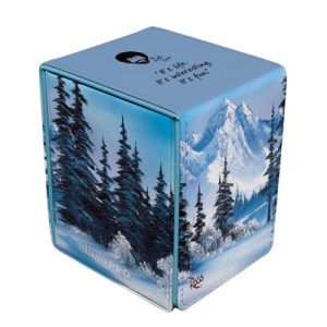 UP - Bob Ross - Winter Paradise Alcove Flip Deck Box for Tabletop Gaming-16520