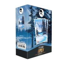 UP - Bob Ross - Winter Paradise 105ct APEX Deck Protector Sleeves for Tabletop Gaming-16522