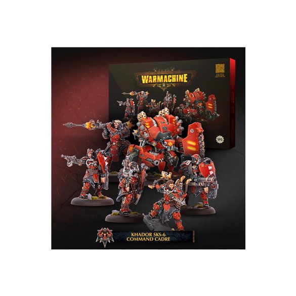 Warmachine: Khador SKS-6 Command Cadre - EN-SFIK-KDR221