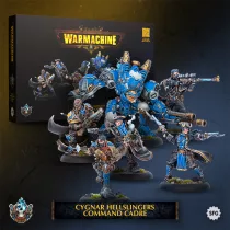 Warmachine: Cygnar Hellslingers Command Cadre - EN-SFIK-CGN220