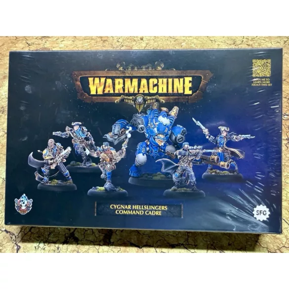 Warmachine: Cygnar Hellslingers Command Cadre - EN-SFIK-CGN220
