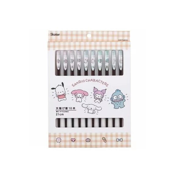 Sanrio - Set of 10 collectible chopsticks-SKATER-SR-69447
