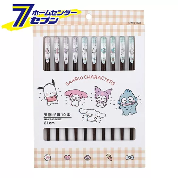 Sanrio - Set of 10 collectible chopsticks-SKATER-SR-69447