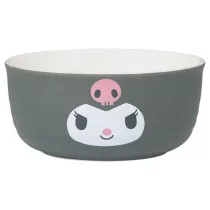 Kuromi - Ceramic Straight-Edged Bowl 400 ml-SKATER-SR-66690