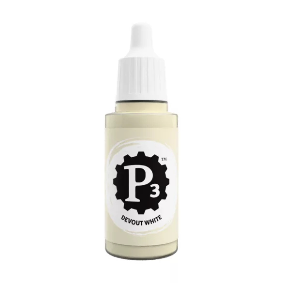P3 Paints - Devout White - 18ml-SFP3-N160