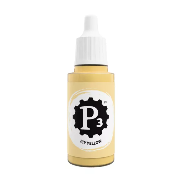 P3 Paints - Icy Yellow - 18ml-SFP3-N174