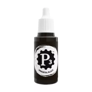 P3 Paints - Immortal Black - 18ml-SFP3-N176