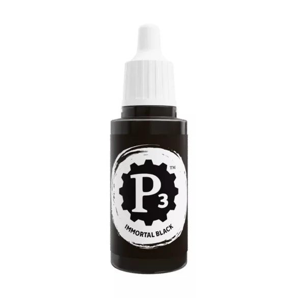 P3 Paints - Immortal Black - 18ml-SFP3-N176
