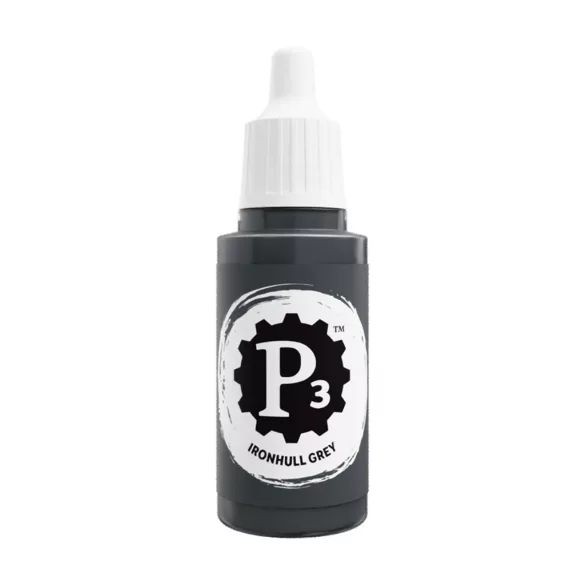 P3 Paints - Ironhull Grey - 18ml-SFP3-N179