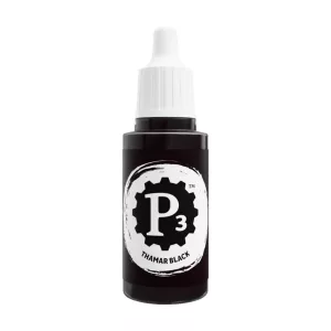 P3 Paints - Thamar Black - 18ml-SFP3-N211