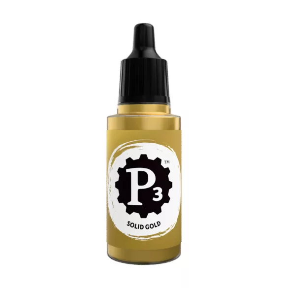 P3 Paints - Solid Gold - 18ml-SFP3-N234