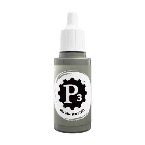 P3 Paints - Galvanised Steel - 18ml-SFP3-N242