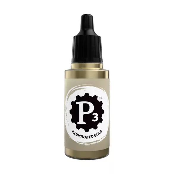 P3 Paints - Illuminated Gold - 18ml-SFP3-N243