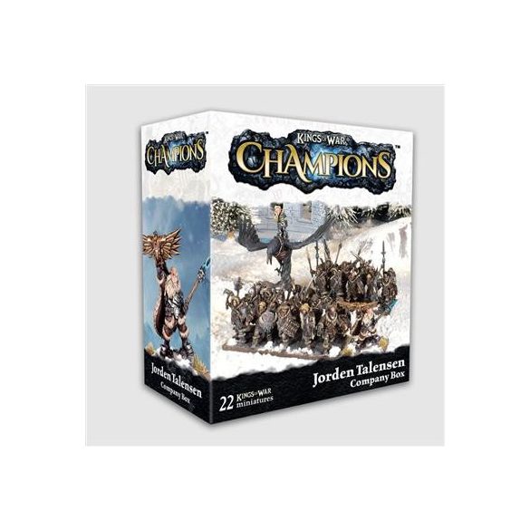Kings of War Champions Jorden Talensen Company Box - DE-MGKWL106-DEU