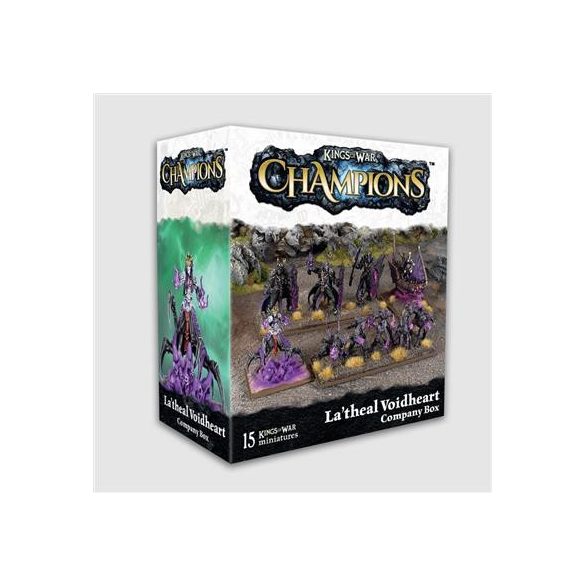 Kings of War Champions La'theal Voidheart Company Box - DE-MGKWV104-DEU