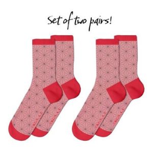 Socks - 2-Pack - Demon Slayer - Nezuko Kamado - 36-40-SAK01191