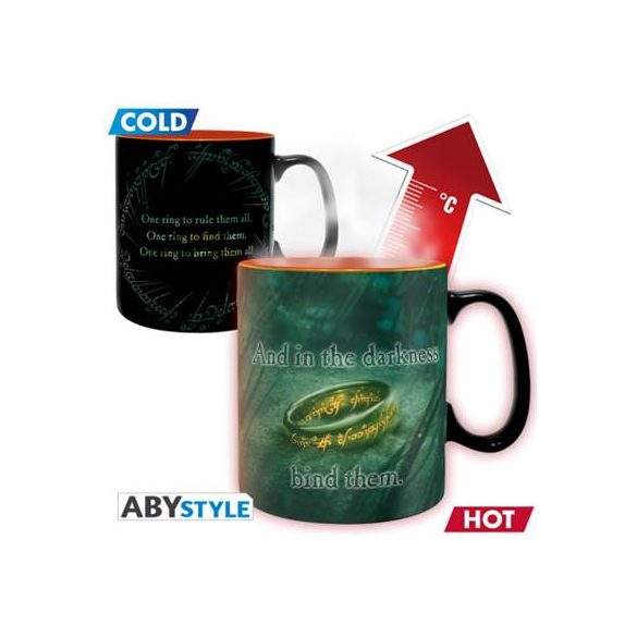 LORD OF THE RINGS - Mug Heat Change - 460 ml - Sauron - cardboard-ABYMUGA508