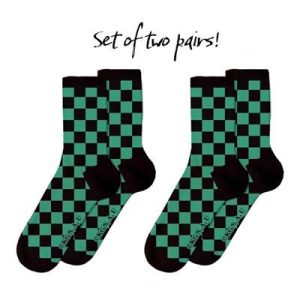 Socks - 2-Pack - Demon Slayer - Tanjiro Kamado - 41-44-SAK01221