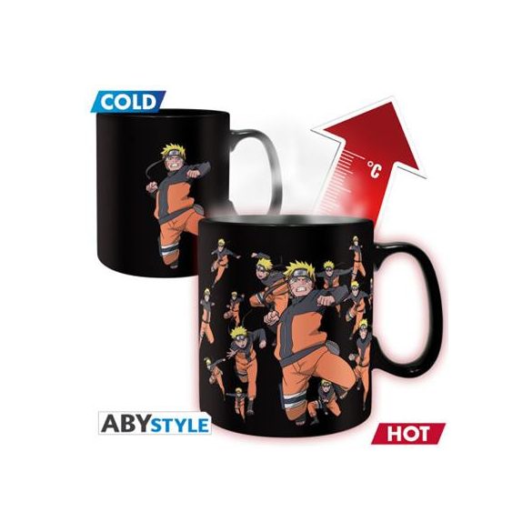 NARUTO SHIPPUDEN - Mug HeatChange - 460 ml - Multicloning-cardboard-ABYMUGA498
