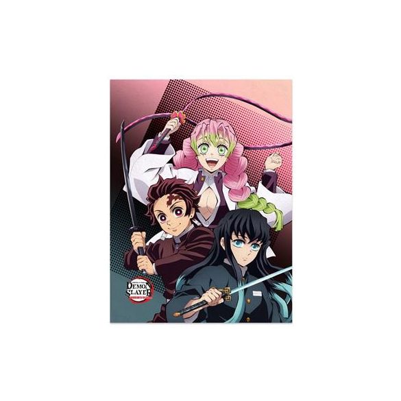 Demon Slayer - Tanjiro, Mitsuri & Muichiro - Soft Blanket - 120x160cm-SAK01597