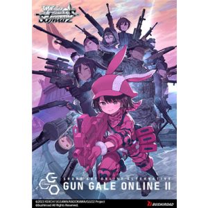 Weiß Schwarz - Sword Art Online Alternative Gun Gale Online II Extra Booster Display (6 Packs) - EN-WSE-GGO-SE50-EB