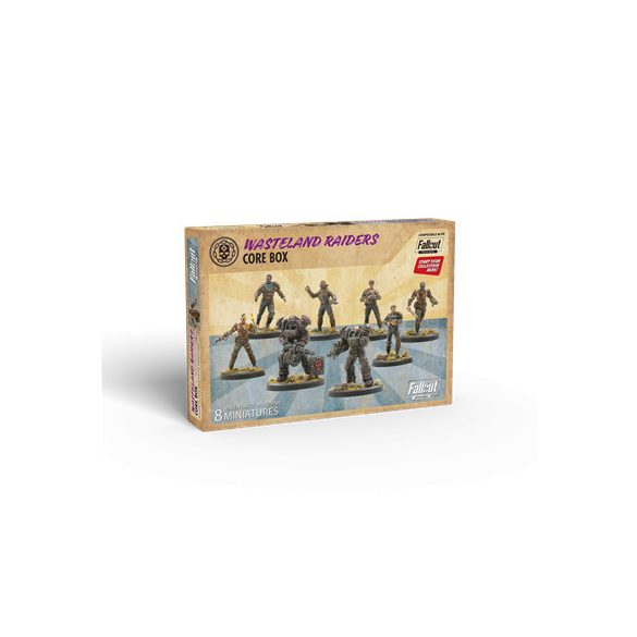 Fallout: Miniatures - Wasteland Raiders Core Set (Plastic) - EN-MUH162012