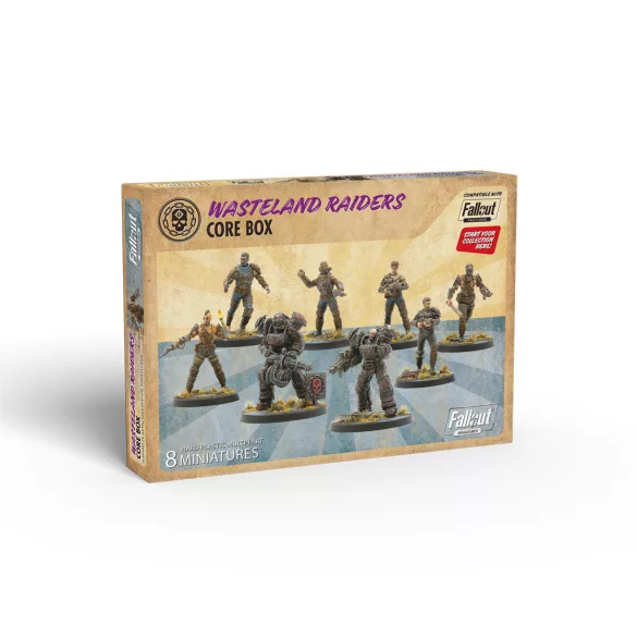Fallout: Miniatures - Wasteland Raiders Core Set (Plastic) - EN-MUH162012
