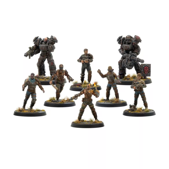 Fallout: Miniatures - Wasteland Raiders Core Set (Plastic) - EN-MUH162012