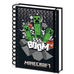 Minecraft (Boom) A5 3D Lencitular Notebook-SR74694