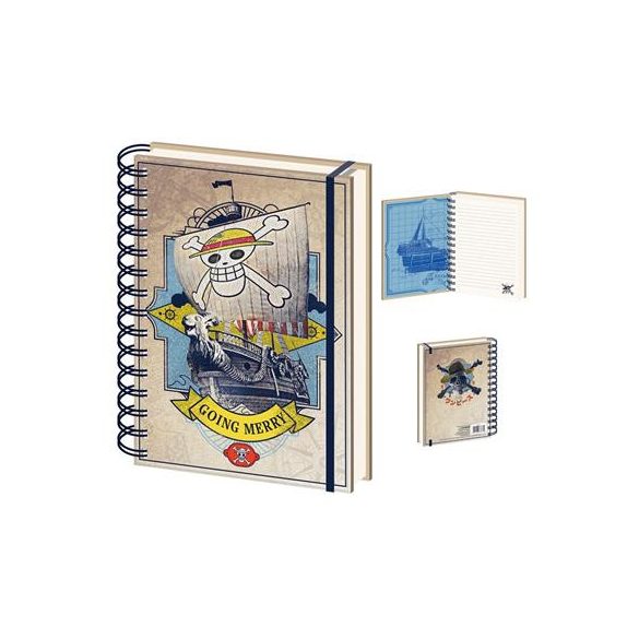 One Piece Live Action (Going Merry) A5 Wiro Notebook-SR74512