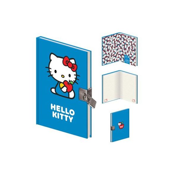 Hello Kitty (Favourite Apple) A5 Prem. Lockable Notebook-SR2401860
