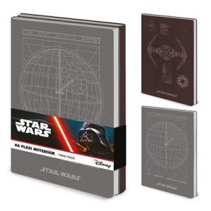 Star Wars (Empire) A6 Flexi Notebook Twin Pack-SR2402525
