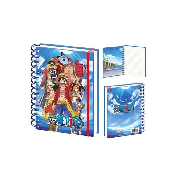 One Piece Anime (Crew) A5 Wiro Notebook-SR2400480