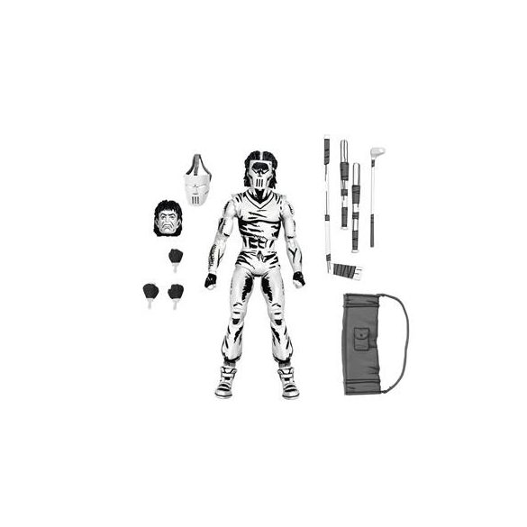 TMNT (Mirage Comics) - 7" Scale Action Figure - Casey Jones Black & White Figure-NE54387-01