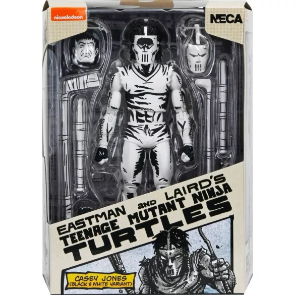 TMNT (Mirage Comics) Casey Jones Black & White 7" akciófigura