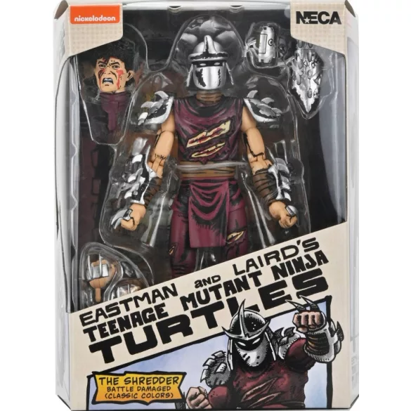 TMNT (Mirage Comics) - 7" Scale Action Figure - Battle Damaged Shredder
