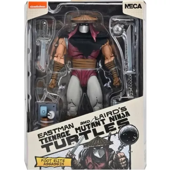 TMNT (Mirage Comics) 7 hüvelykes akciófigura - Foot Assassin (Classic Colors)